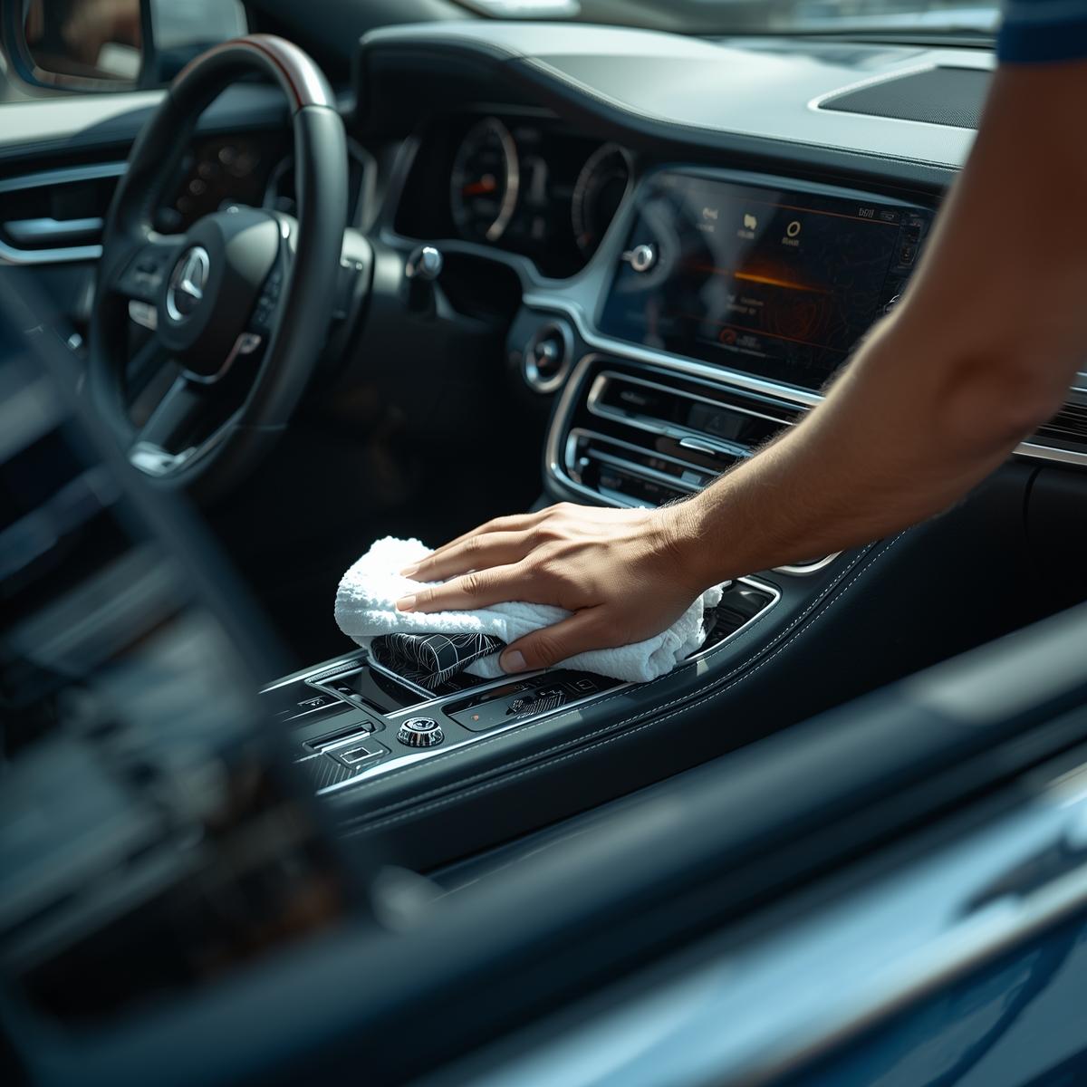 Interior vacuuming and cleaning service at Drozelonfriz